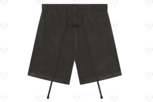 Essential Fear Of God Shorts (SS23) Off Black Terry Cloth