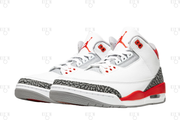 Jordan 3 Retro Fire Red - Image 3