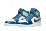Jordan 1 Mid Mystic Navy Foam