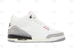 Jordan 3 Retro White Cement GS