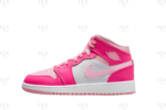 Jordan 1 Mid Fierce Pink GS - Image 2