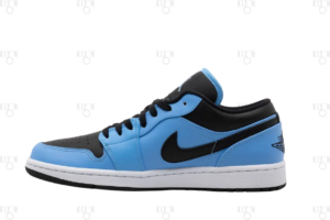 Jordan 1 University Blue Black Low GS