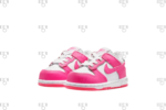 Nike Dunk Low Bright Fuchsia Toddler - Image 3