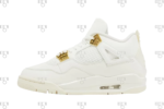 Jordan 4 Retro Gold Metallic Women’s